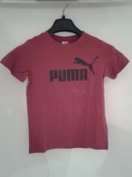 dětské triko puma boys graphic logo tee